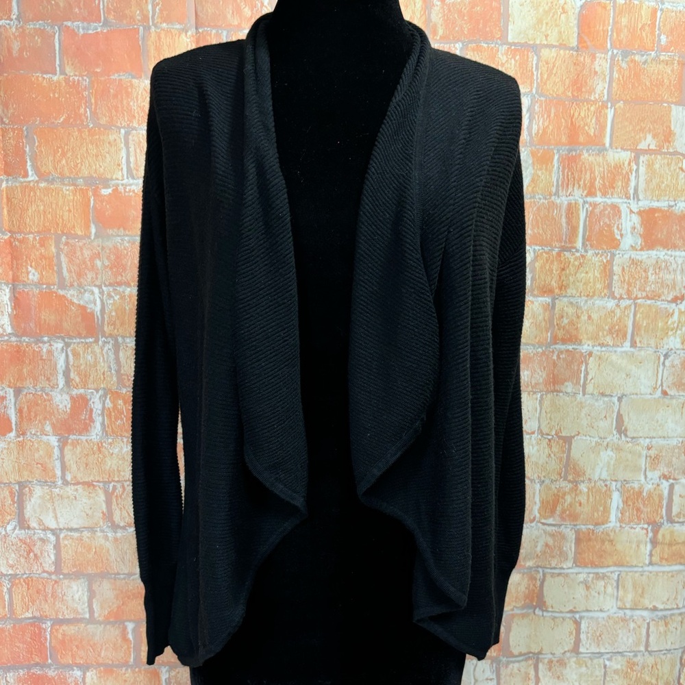 Maurices Ribbed Open Front Cardigan Sweater